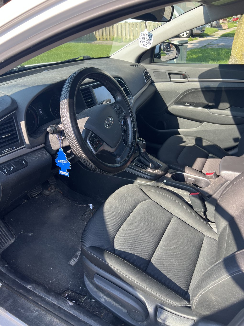 Driver side before detailing