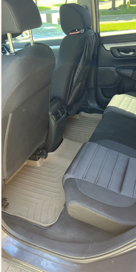 Rear seats after detailing